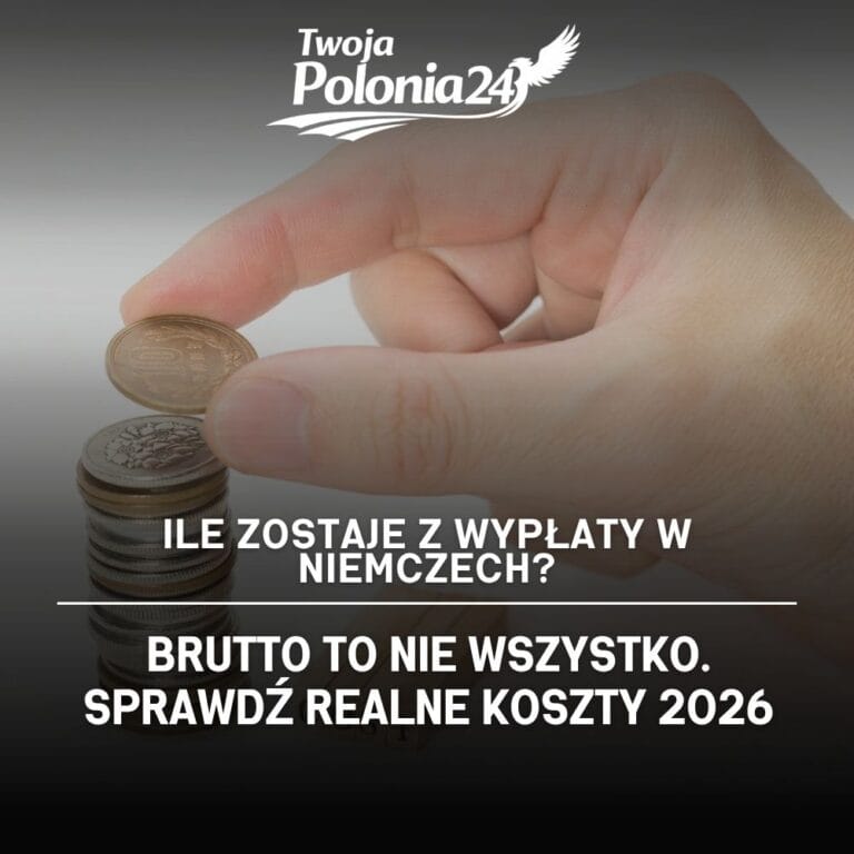 ile zostaje z wypłaty w Niemczech brutto netto koszty życia 2026
