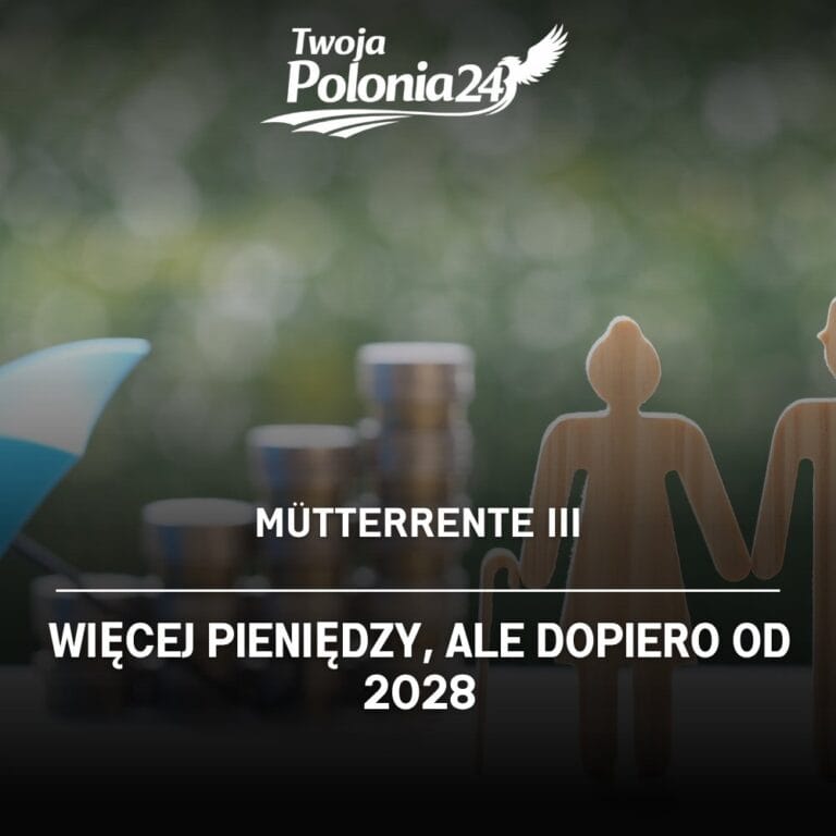 Mütterrente III Niemcy 2028 emerytura matczyna wypłata