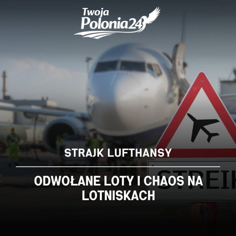 strajk Lufthansy odwołane loty Niemcy 2026 chaos na lotniskach