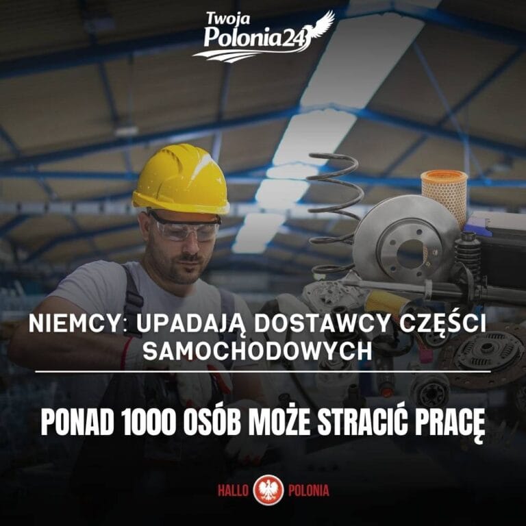 motoryzacyjne bankructwo w Niemczech 2026 fabryka części samochodowych kryzys