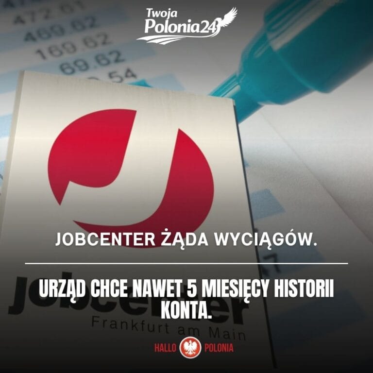 Jobcenter żąda wyciągów bankowych
