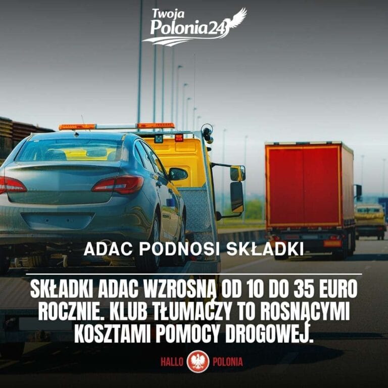 ADAC podnosi składki od 2027 roku dla kierowców w Niemczech