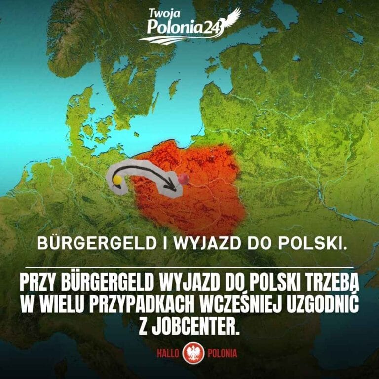 Bürgergeld a wyjazd do Polski zasady Jobcenter dla Polaków w Niemczech