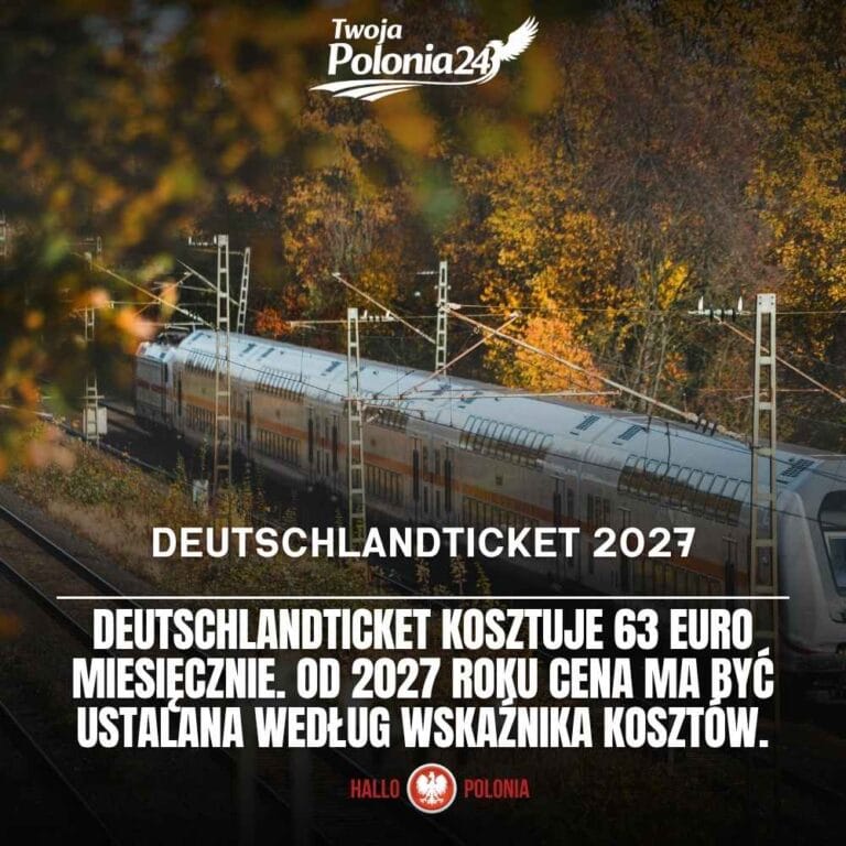 Deutschlandticket 2027 cena biletu w Niemczech i możliwa podwyżka