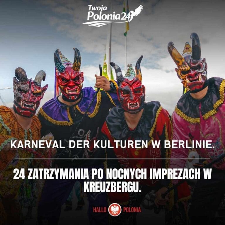 Karneval der Kulturen w Berlinie i interwencja policji przy Blücherplatz