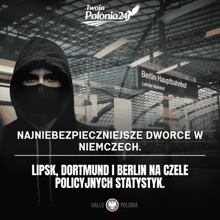 najniebezpieczniejsze dworce w Niemczech według danych Federalnej Policji