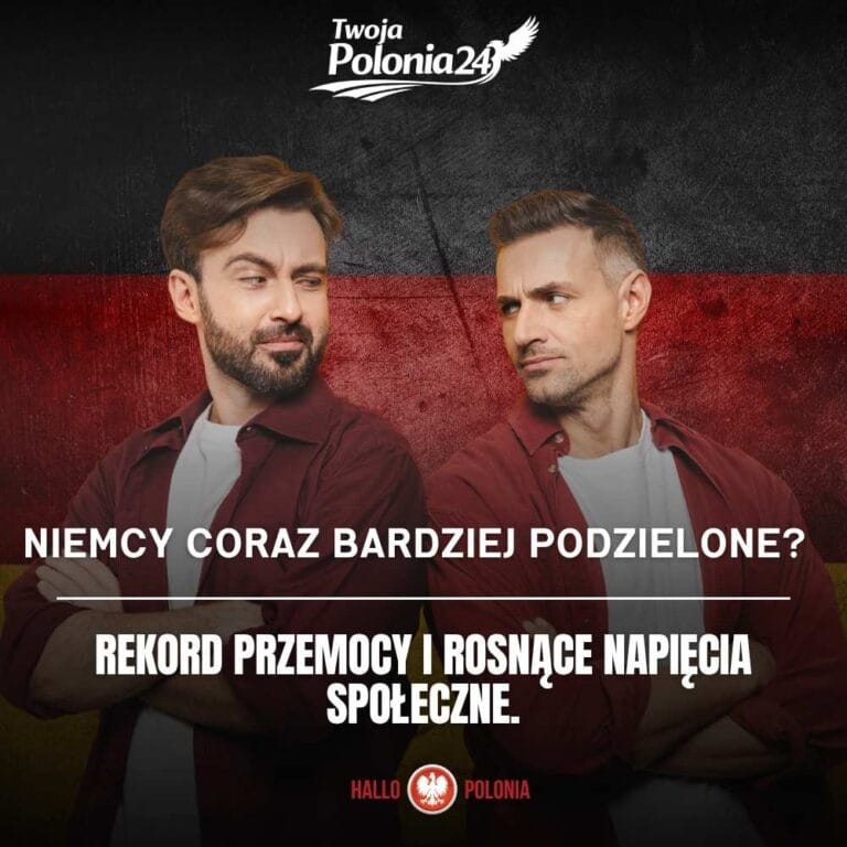 Niemcy coraz bardziej podzielone