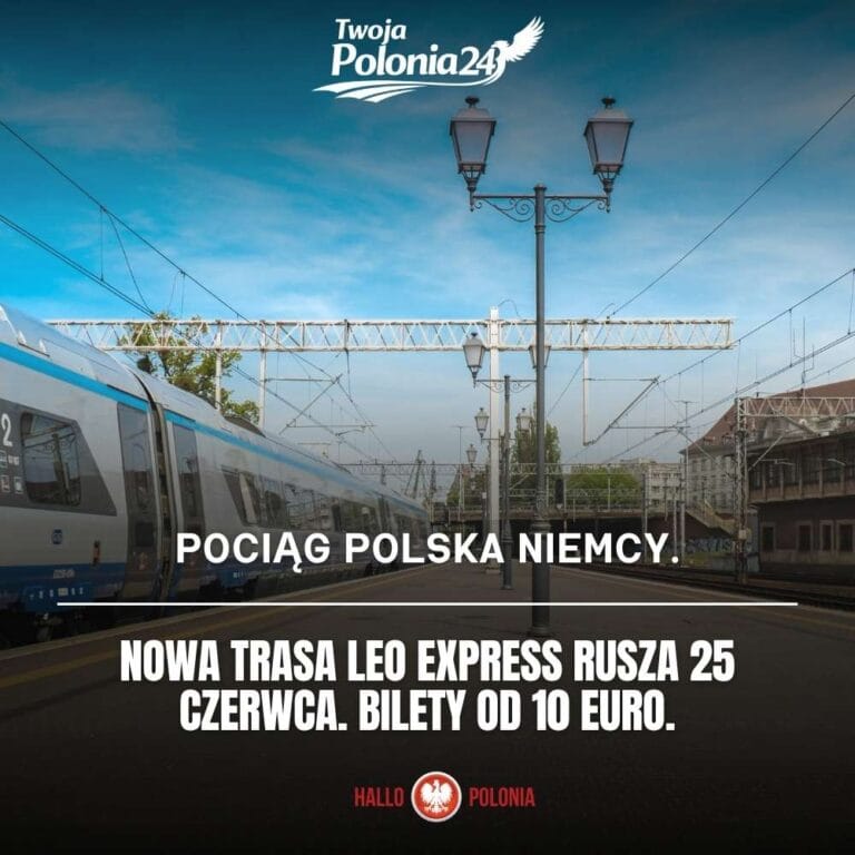 Nowa trasa kolejowa Polska Niemcy Leo Express Przemyśl Frankfurt