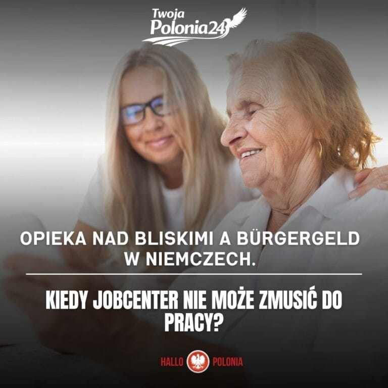 opieka nad bliskimi a Bürgergeld w Niemczech