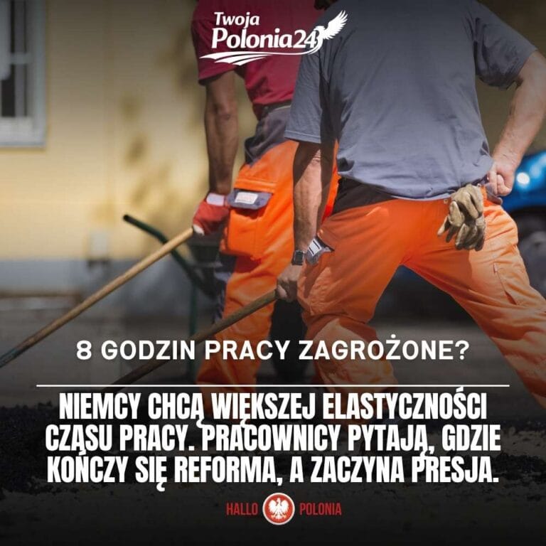 ośmiogodzinny dzień pracy w Niemczech i plan reformy czasu pracy