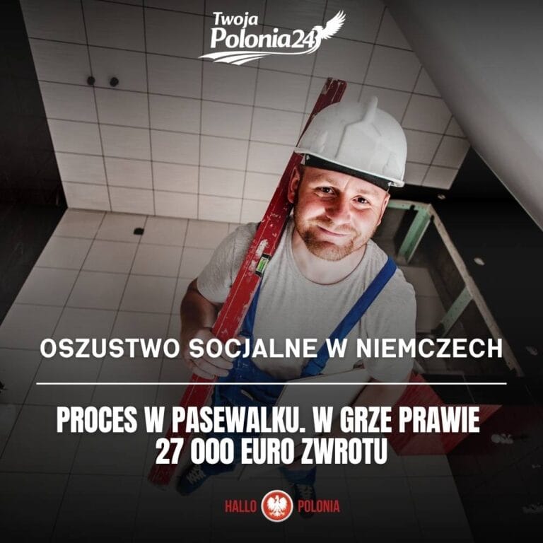 Oszustwo socjalne w Niemczech i proces pary oskarżonej o pobieranie świadczeń mimo dochodów z firmy