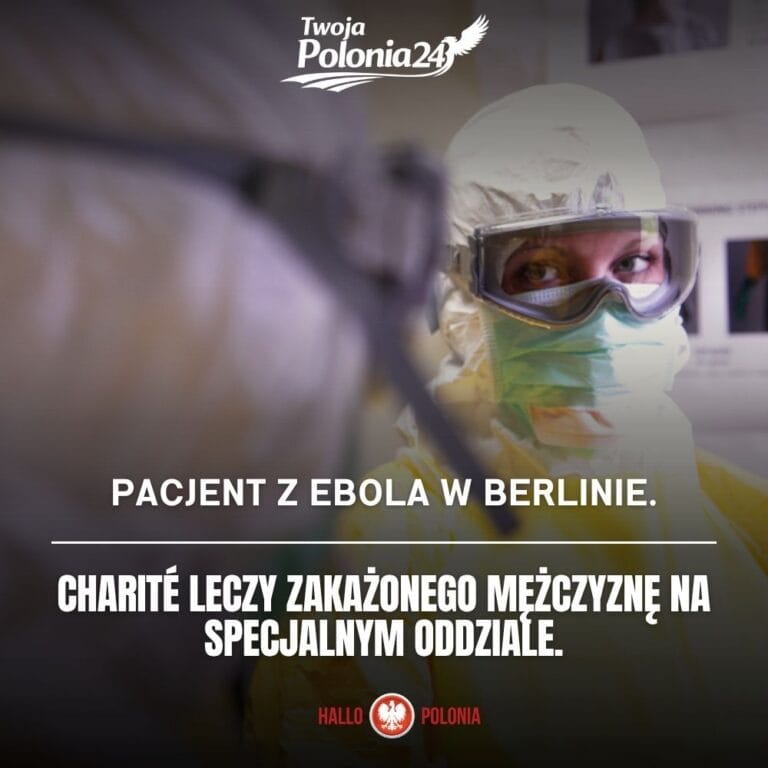 pacjent z Ebola w Berlinie leczony w Charité