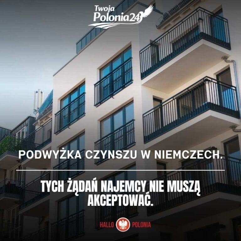 podwyżka czynszu w Niemczech i prawa najemcy przy odmowie podwyżki