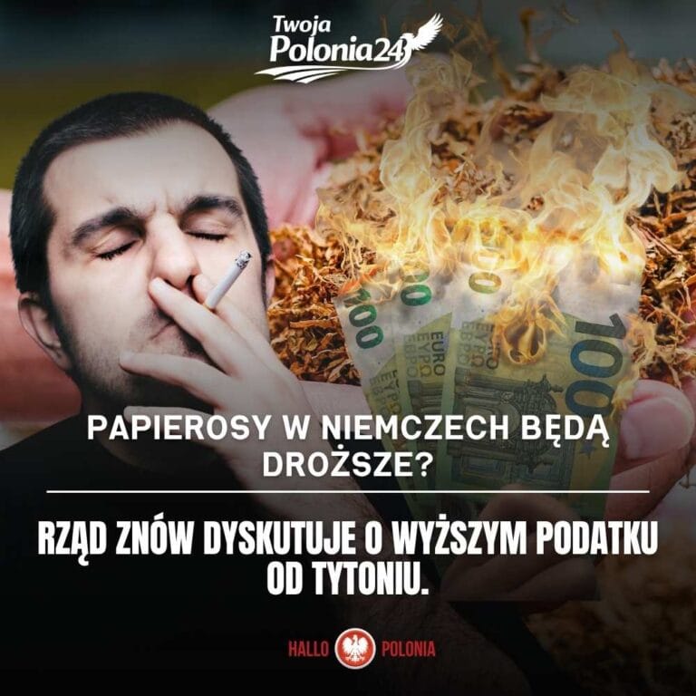 podwyżka podatku od tytoniu w Niemczech