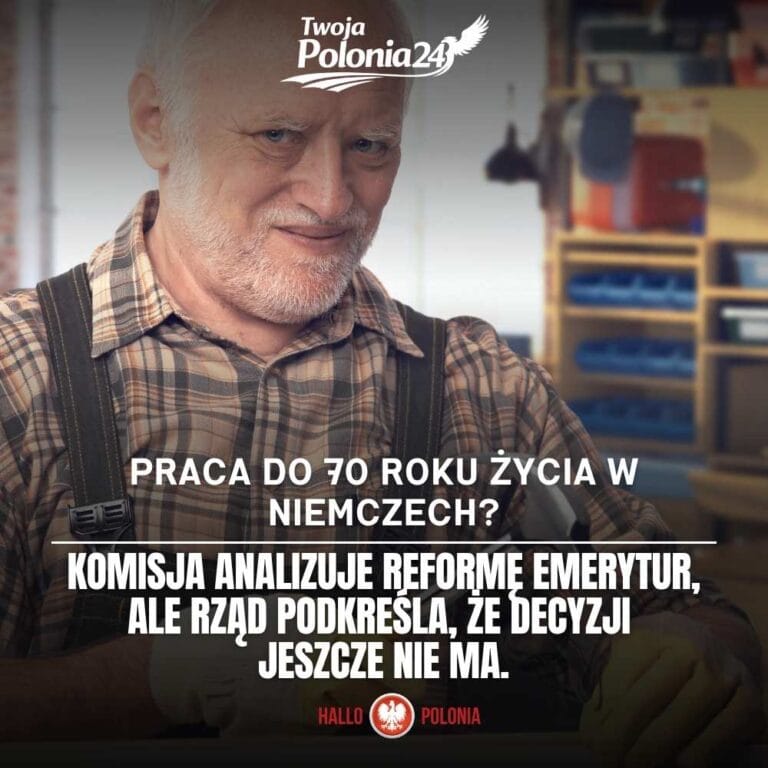 praca do 70 roku życia w Niemczech