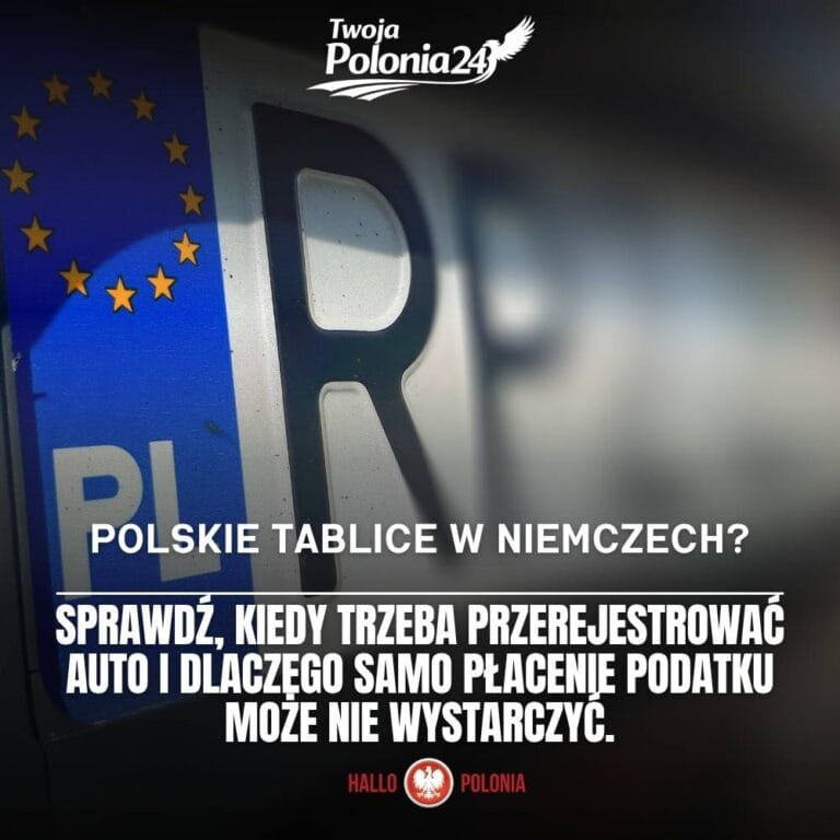 przerejestrowanie auta z Polski na Niemcy