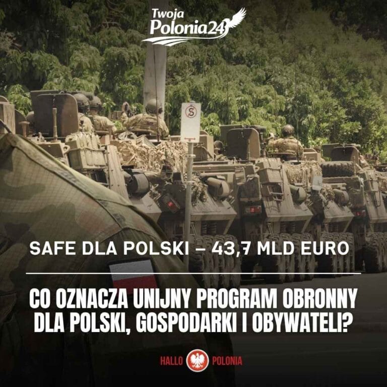 SAFE dla Polski 43,7 mld euro na obronność