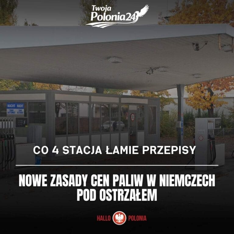 ceny paliw w Niemczech 2026 stacja benzynowa
