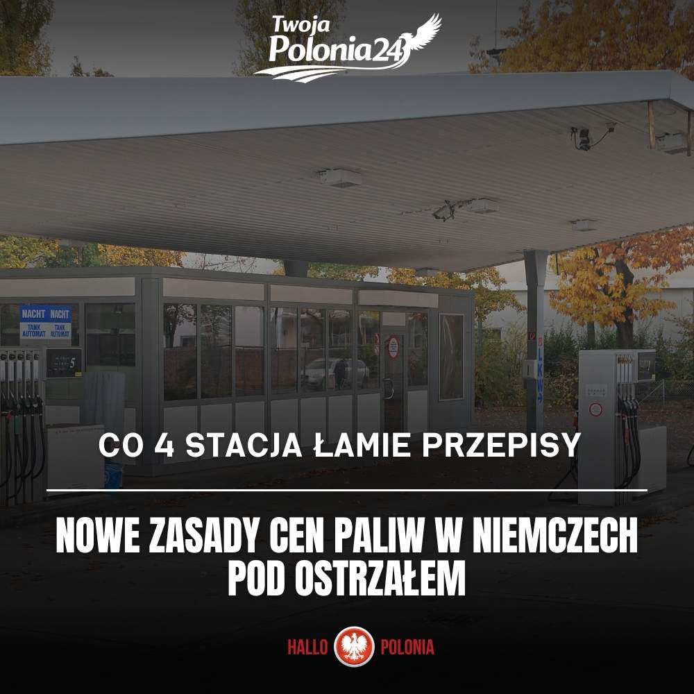 ceny paliw w Niemczech 2026 stacja benzynowa