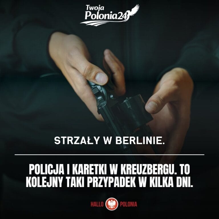 Strzały w Berlinie na Urbanstraße w Kreuzbergu i interwencja policji