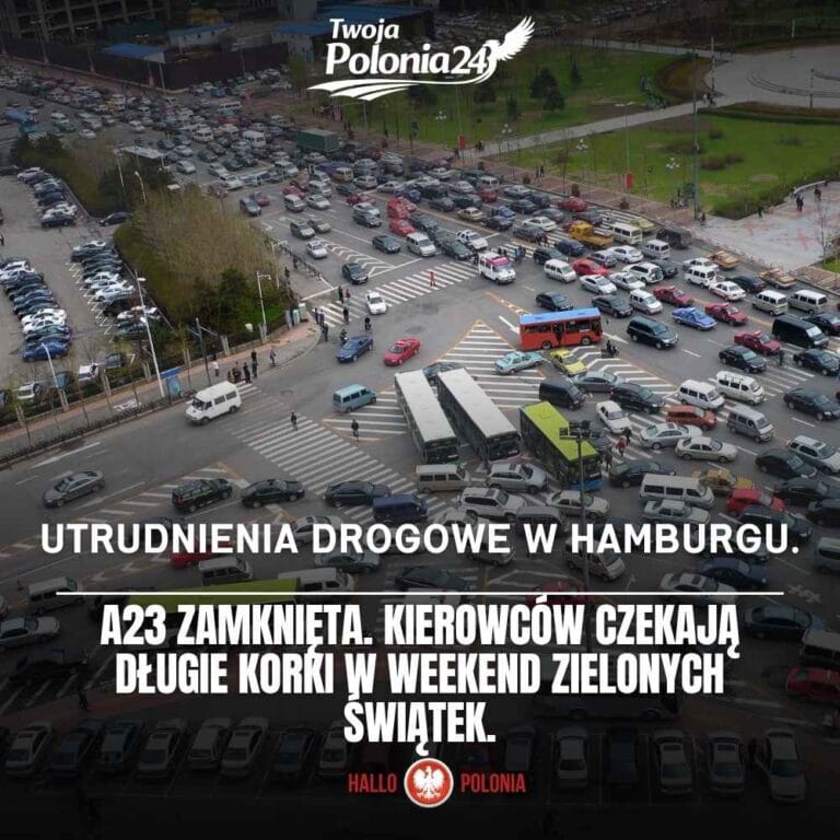 utrudnienia drogowe w Hamburgu