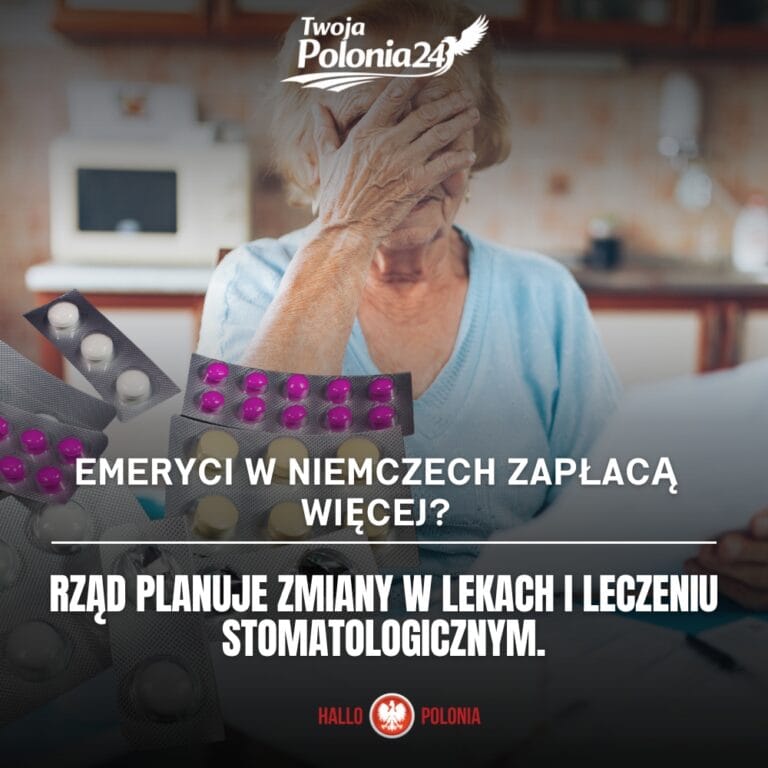 wyższe koszty leczenia emerytów w Niemczech