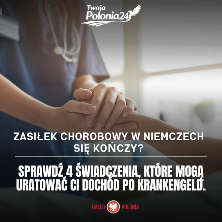 Zasiłek chorobowy w Niemczech – co po zakończeniu Krankengeld w 2026 roku