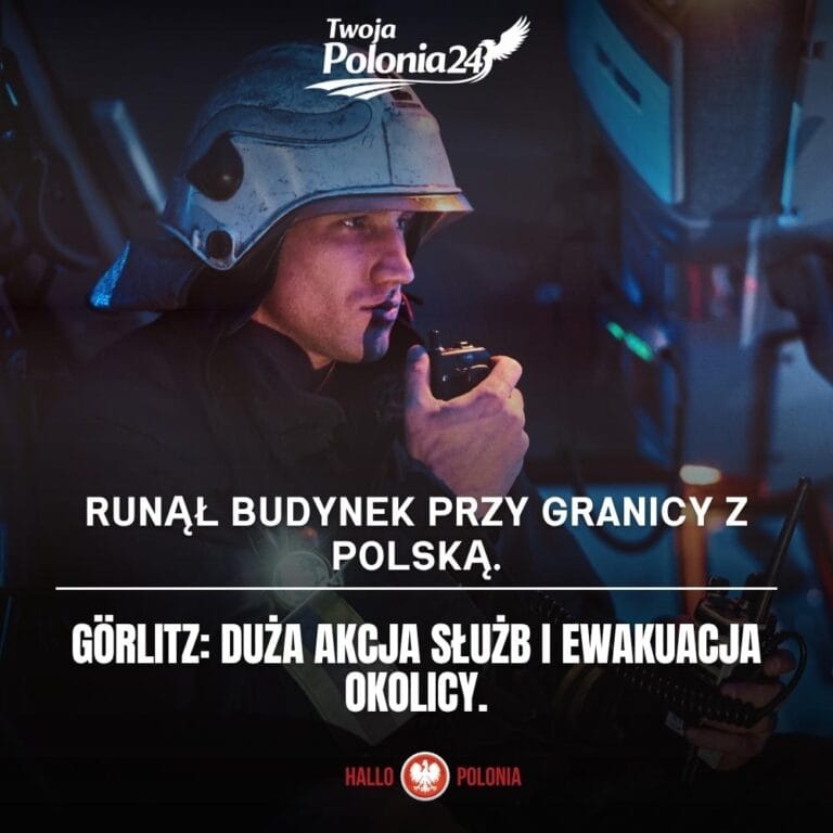 zawalenie budynku w Niemczech