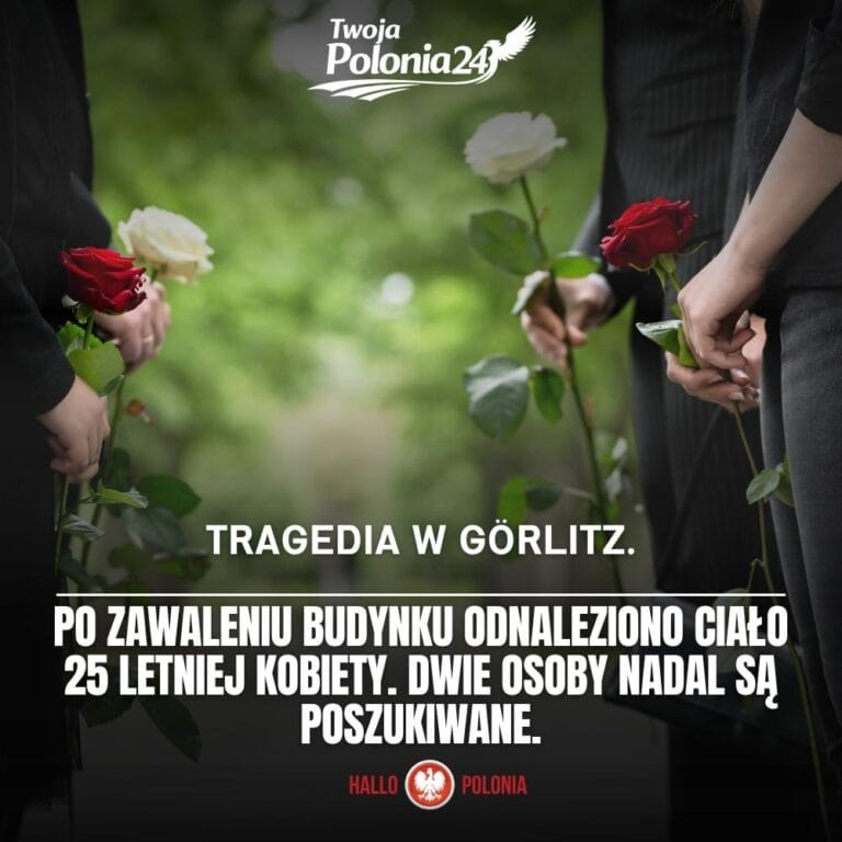 zawalenie domu w Görlitz