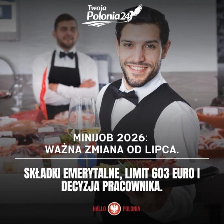 zmiany w minijob 2026 limit 603 euro składki emerytalne