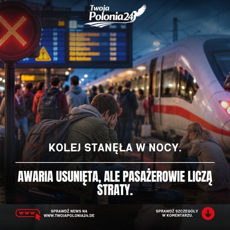 awaria Deutsche Bahn i nocny paraliż kolei w Niemczech