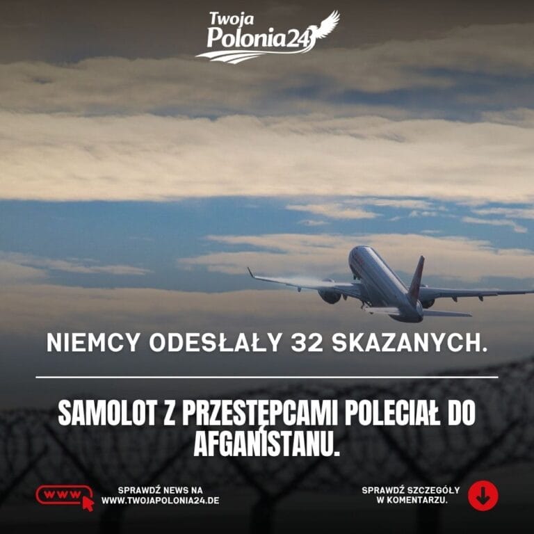 deportacje do Afganistanu objęły 32 skazanych mężczyzn z Niemiec