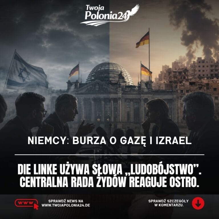 Die Linke o Gazie i reakcja Centralnej Rady Żydów na słowo ludobójstwo