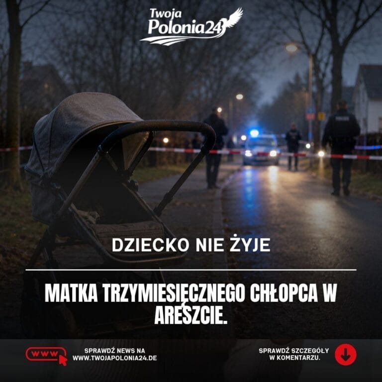 Dziecko z wózka w Renningen znalezione martwe i matka trzymiesięcznego chłopca w areszcie