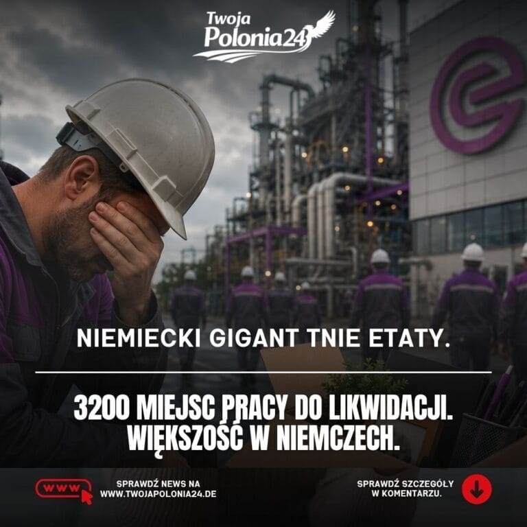 Evonik tnie miejsca pracy i zapowiada likwidację 3200 etatów do 2029 roku