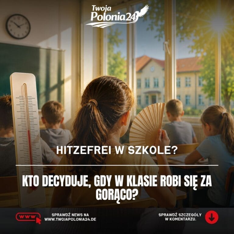 Hitzefrei w Niemczech i skrócone lekcje podczas upałów w niemieckich szkołach