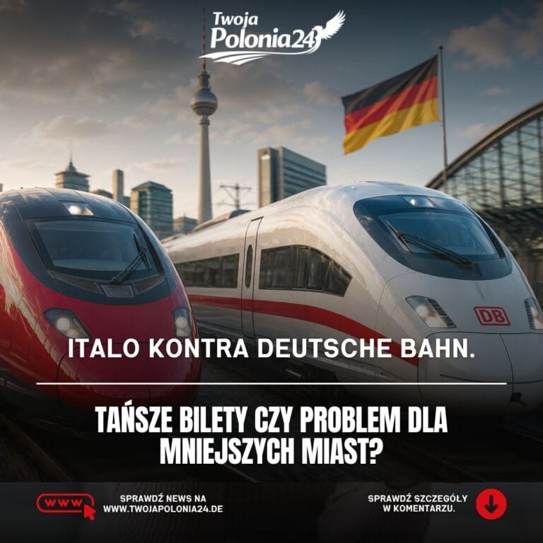 Italo kontra Deutsche Bahn i konkurencja kolejowa w Niemczech od 2028 roku