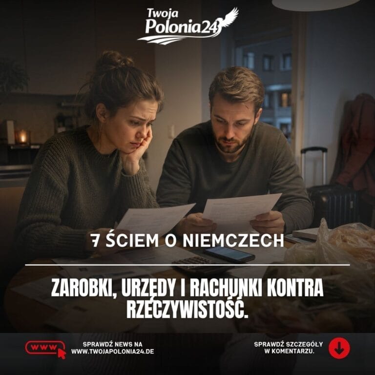mity o wyjeździe do Niemiec i zderzenie oczekiwań z kosztami życia oraz urzędami