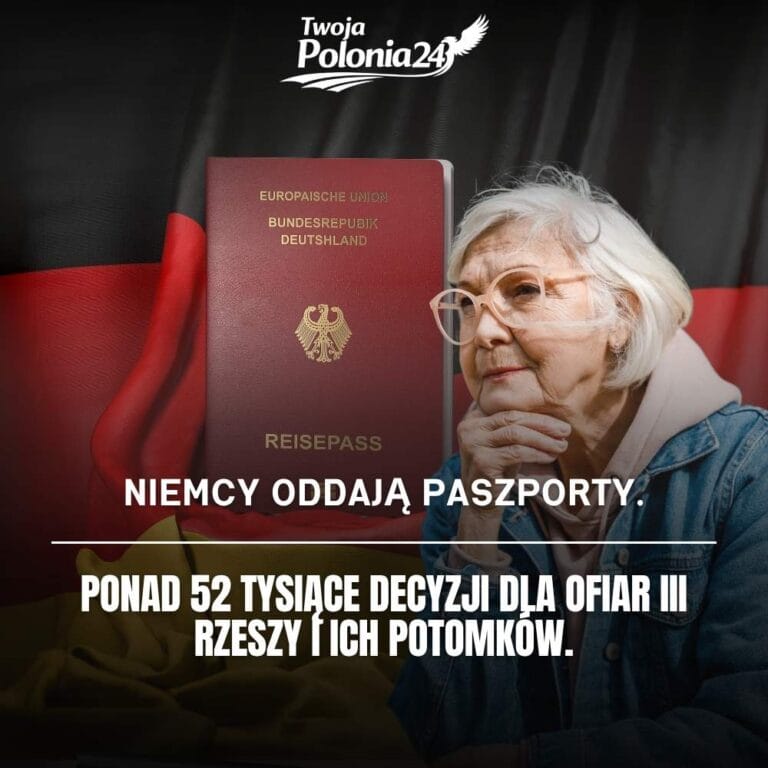 Obywatelstwo dla ofiar nazizmu i ponad 52 tysiące niemieckich paszportów przyznanych w ramach zadośćuczynienia
