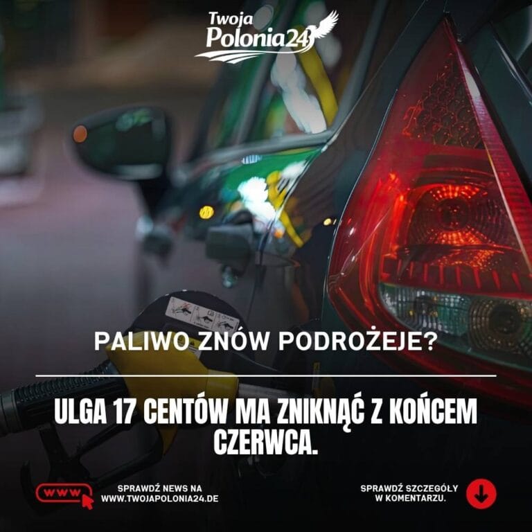 paliwo w Niemczech i koniec ulgi Tankrabatt od lipca 2026