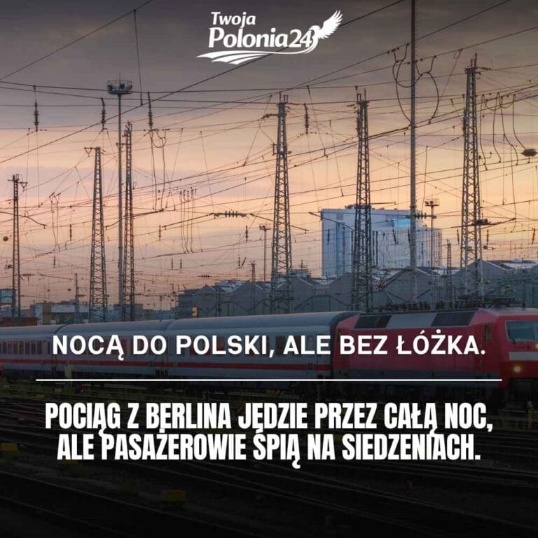 Pociąg nocny Berlin Polska bez wagonów sypialnych i kuszetek dla pasażerów jadących do Przemyśla i Chełma