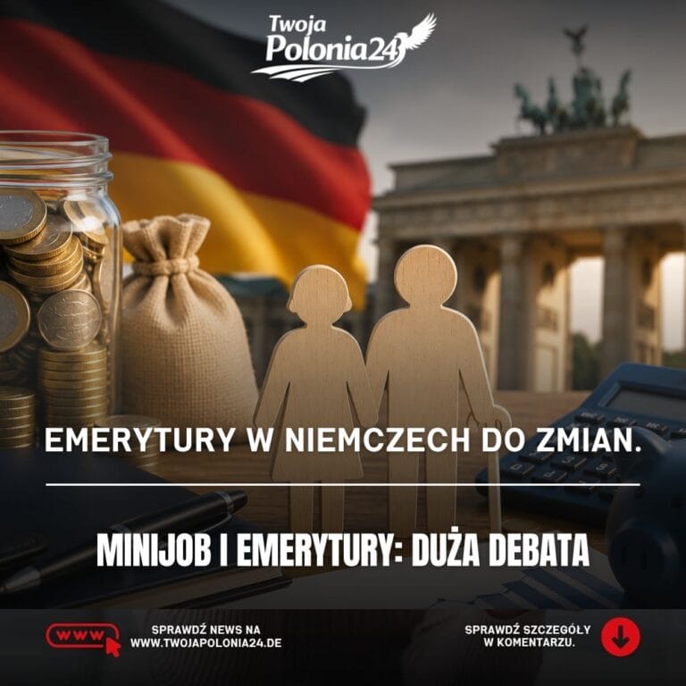 Reforma emerytur w Niemczech obejmująca Minijob, składki i wiek emerytalny