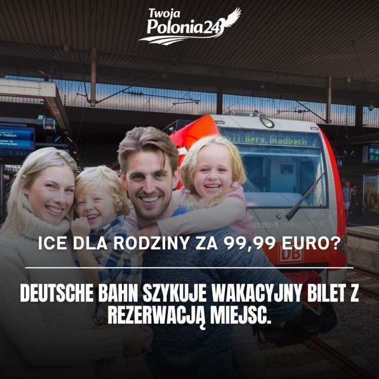 rodzinny bilet Deutsche Bahn za 99,99 euro na wakacje 2026