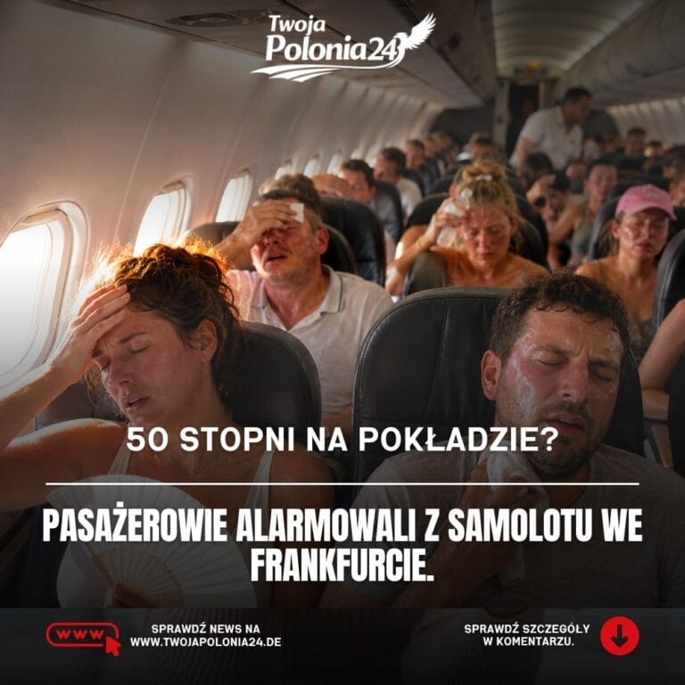 Samolot bez klimatyzacji we Frankfurcie i pasażerowie SunExpress XQ147 w rozgrzanej kabinie