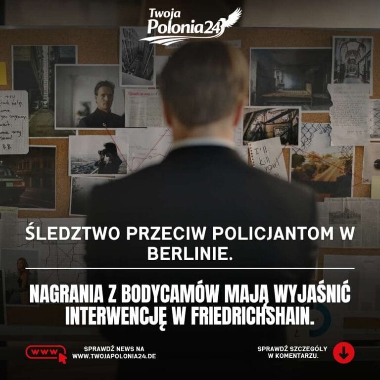 śledztwo przeciw policjantom w Berlinie po interwencji w Friedrichshain