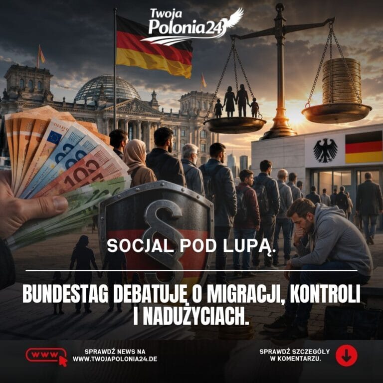świadczenia socjalne w Niemczech i debata Bundestagu o migracji do systemu socjalnego oraz nadużyciach