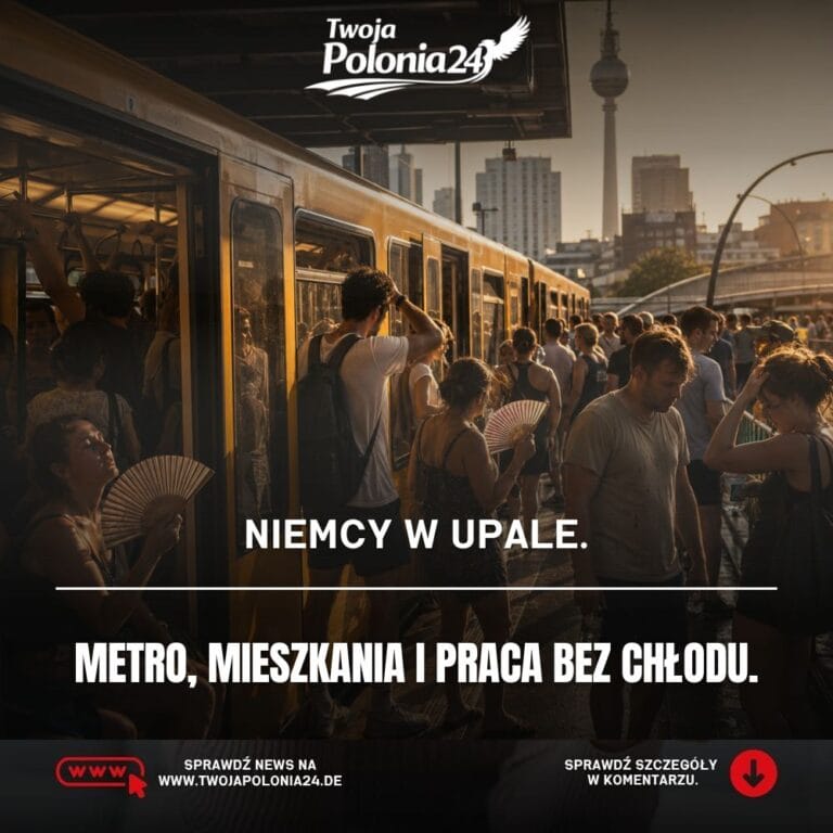 Upały w Niemczech i pasażerowie komunikacji miejskiej bez klimatyzacji