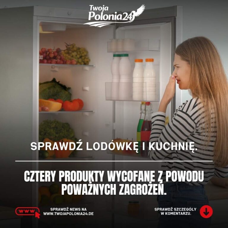 wycofane produkty w Niemczech żywność zabawki i urządzenia