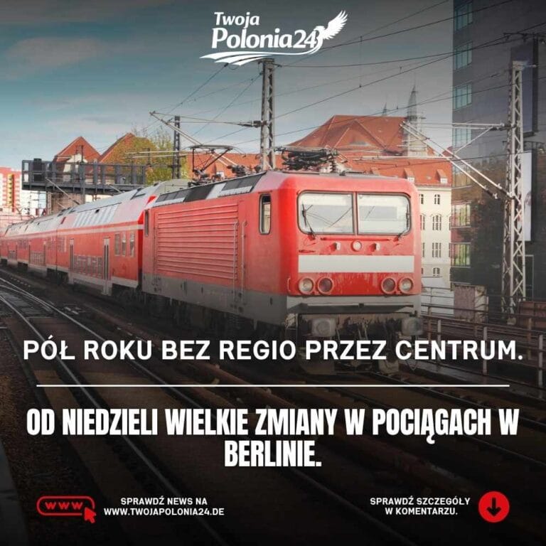zamknięcie berlińskiej Stadtbahn od 14 czerwca 2026
