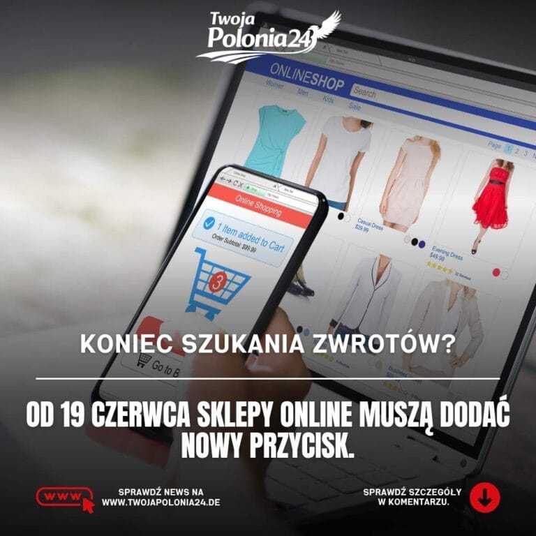 zwroty online w Niemczech i nowy Widerrufsbutton od 19 czerwca 2026